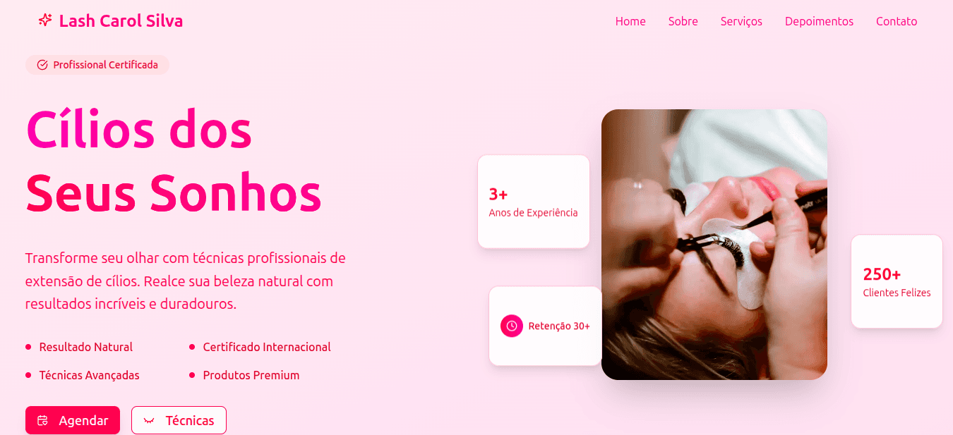 Lash Carol Silva preview